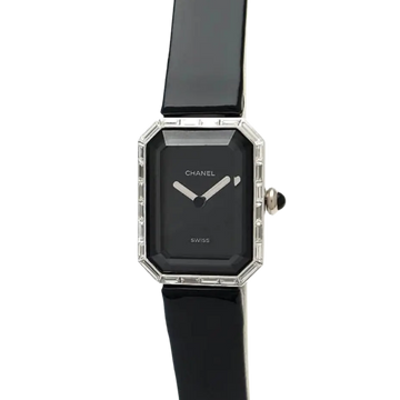 Chanel Première Baguette Diamond Bezel H0096 Ladies Watch K18WG Quartz