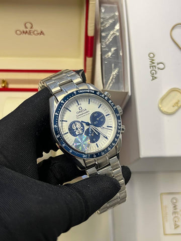 Omega speed master snoopy steel