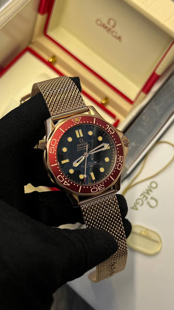 Omega semester red in black
