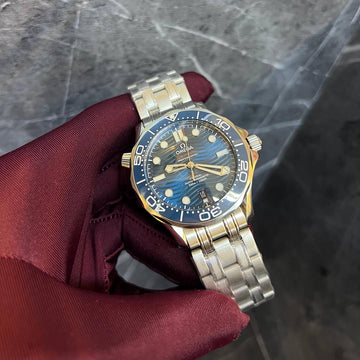 Omega semester blue steel strap