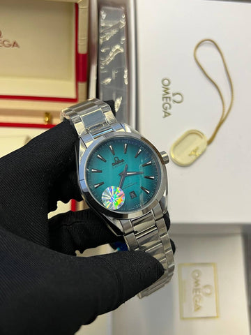 Omega semester aqua tera Tiffany steel strap