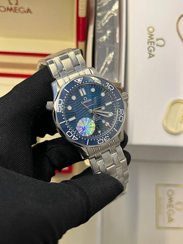 Omega semaster blue steel strap