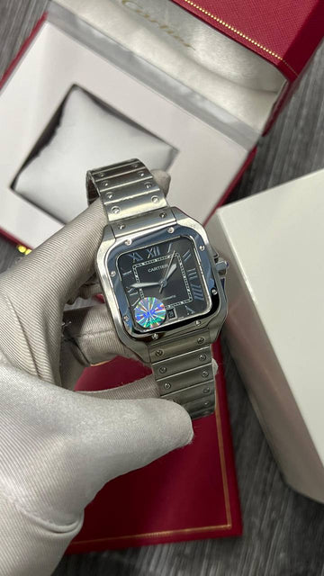Cartier Santos grey