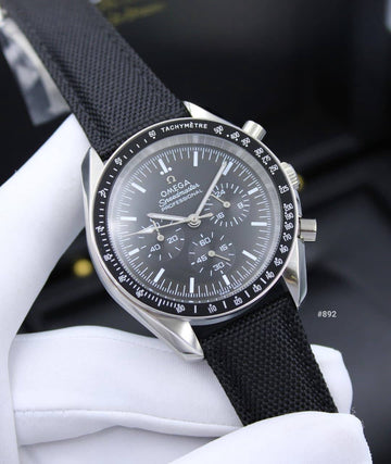 Omega speed master profficnal leather strap