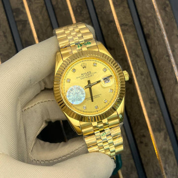 Rolex date just jublie bracelet full gold