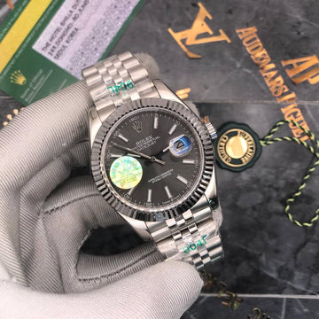 Rolex date just jublie bracelet grey
