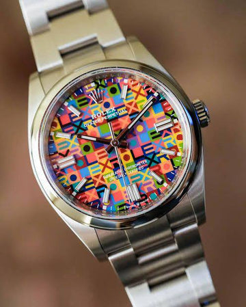 Rolex oyster perpetual new vision