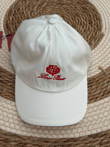 Loro Piana Classic Embroidered Crest Baseball Cap
