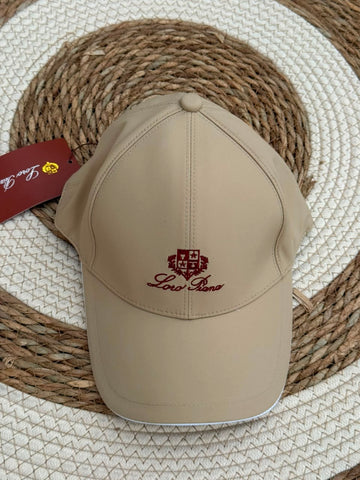Loro Piana Classic Embroidered Crest Baseball Cap