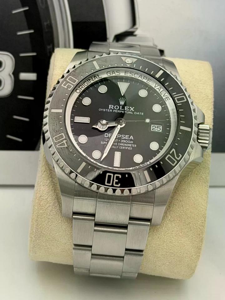 Rolex Deepsea 136660 Black Dial and Bezel Oyster Bracelet 44mm Watch