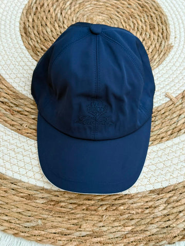 Loro Piana Classic Embroidered Crest Baseball Cap