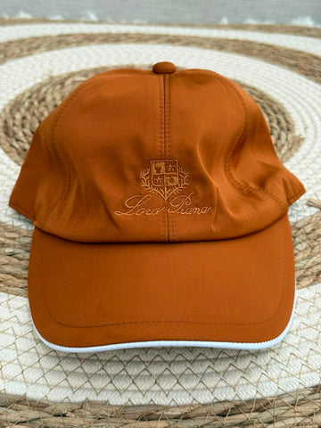 Loro Piana Classic Embroidered Crest Baseball Cap