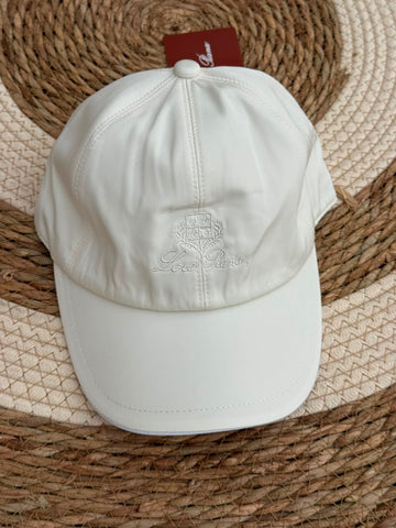 Loro Piana Classic Embroidered Crest Baseball Cap