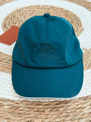 Loro Piana Classic Embroidered Crest Baseball Cap