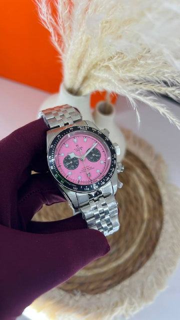 TUDOR  AUTOMATIC  SAPPHIRE GLASS STAINLESS STEEL