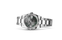Rolex DATEJUST 36 Oyster, 36 mm, Oystersteel and white gold