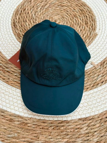 Loro Piana Classic Embroidered Crest Baseball Cap