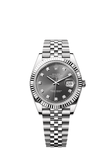 Rolex Datejust 41mm – Ref: 126334-0006 – Rhodium Grey Diamond Dial, Stainless Steel Jubilee Bracelet Men’s Watch 14 Days Refund 24/7 Support Payment Security Specialized factory Product Video Production 1