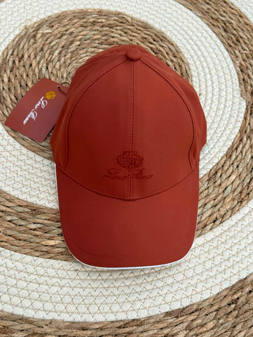 Loro Piana Classic Embroidered Crest Baseball Cap
