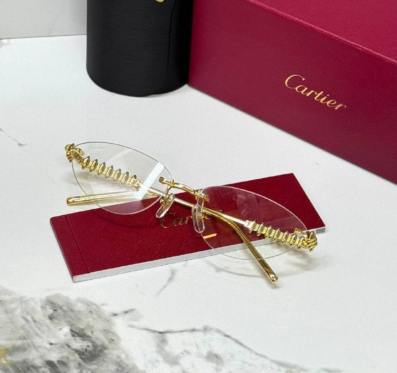 🕶️CARTIER🕶️ Optical Glass Super Master Quality✅