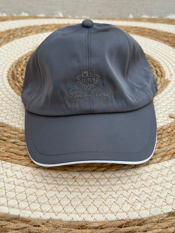 Loro Piana Classic Embroidered Crest Baseball Cap