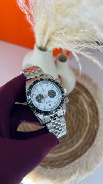 TUDOR  AUTOMATIC  SAPPHIRE GLASS STAINLESS STEEL