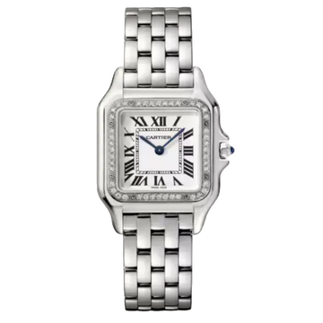 Cartier Panthère White Roman with Diamond-set Bezel
