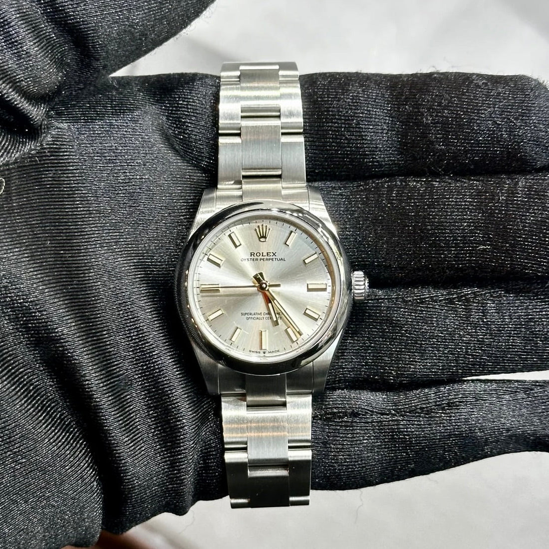 Oyster Perpetual Steel Silver Dial 31mm