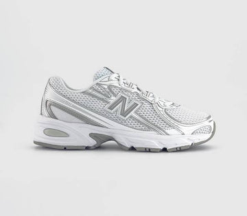 New Balance 740 White Silver