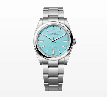 Rolex Oyster Perpetual 126000 36mm Turquoise Dial Oyster Stainless Steel Watch 1