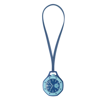 Royal Pop Octagonal Pendant Watch – Deep Blue & Ice Blue