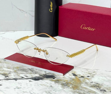 🕶️CARTIER🕶️ Optical Glass Super Master Quality✅