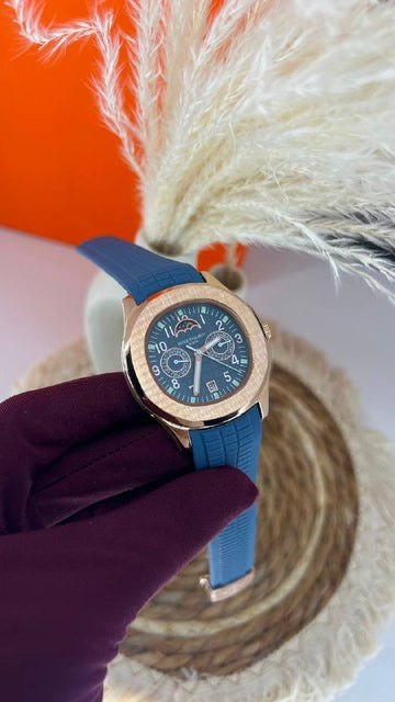 PATEK PHILIPPE  AUTOMATIC  SILICONE STRAP