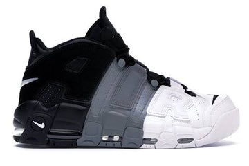 Nike Air More Uptempo Tri-Color Black Cool Grey White