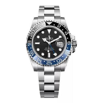 Rolex Gmt Master Ii Batman 126710Blnr-0003 40Mm Oyster Steel Black And Blue Ceramic Bezel Oyster Bracelet Men’S Watch