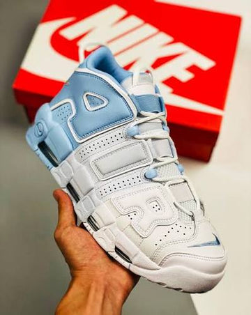 Nike Air More Uptempo Sky Blue Psychic Blue Grey White Multicolor