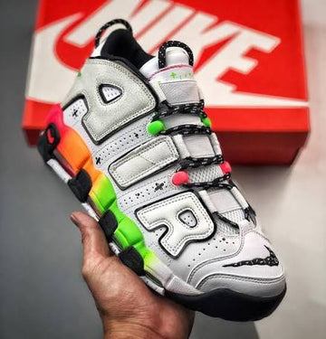 Nike Air More Uptempo Gradient Midsoles White Total Orange
