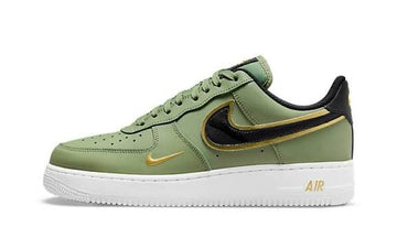 Nike Air Force 1 Olive Green Gold