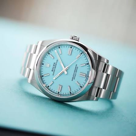 Rolex Oyster Perpetual 126000 36mm Turquoise Dial Oyster Stainless Steel Watch 1