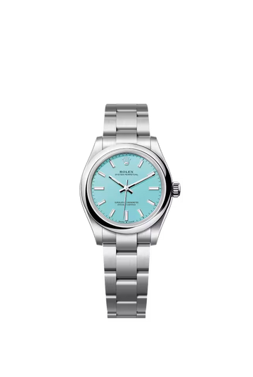 Rolex Oyster Perpetual 31mm 277200 Oystersteel Turquoise Blue Dial