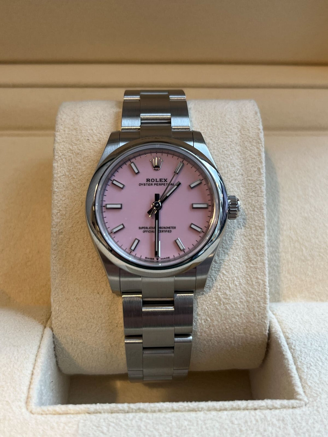 Rolex OYSTER PERPETUAL 31 « Candy »