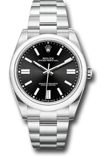 ROLEX OYSTER PERPETUAL 41 MM BLACK DIAL