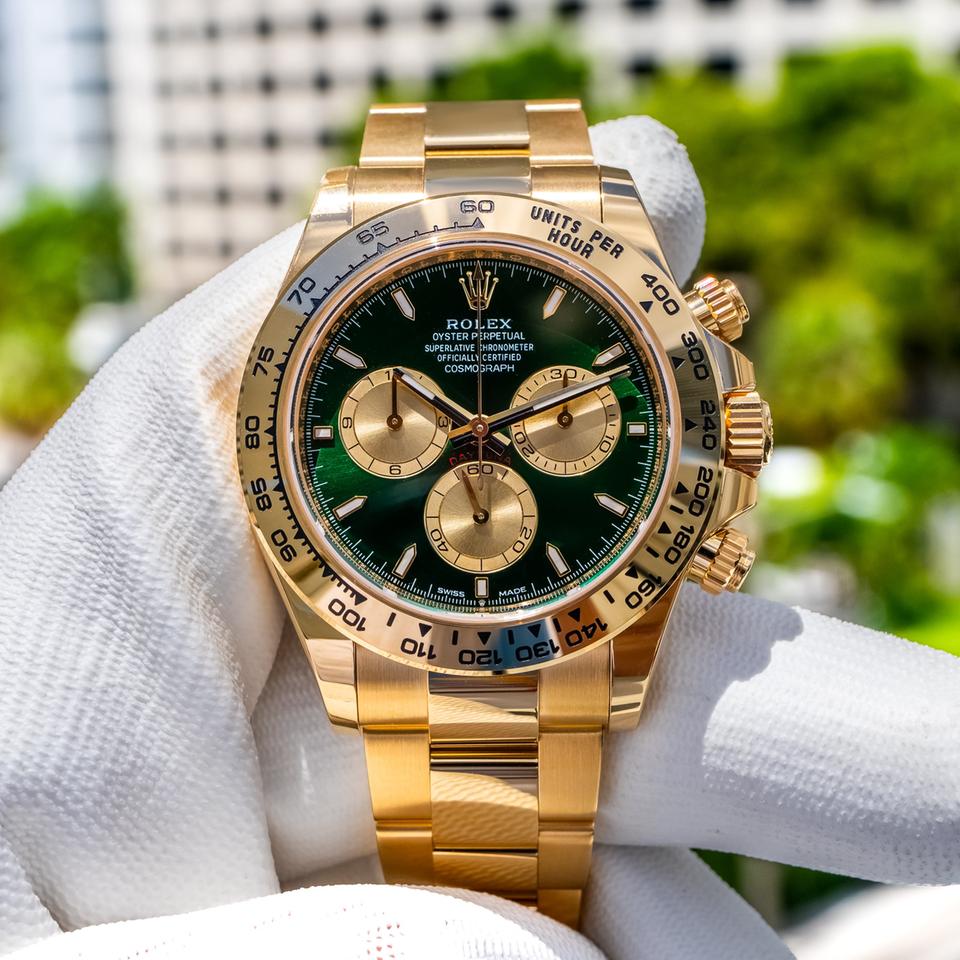 Rolex Daytona 2025 Rolex Daytona 126508 Green Dial 40mm