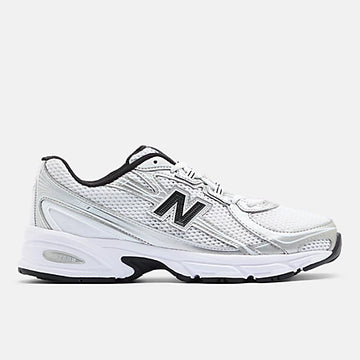 New Balance 740 White Silver