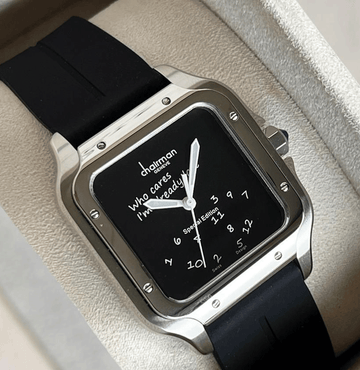 Chairman Genève 'I'm Already Late' Special Edition – Black Dial